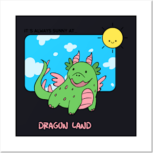 Dragon land Posters and Art